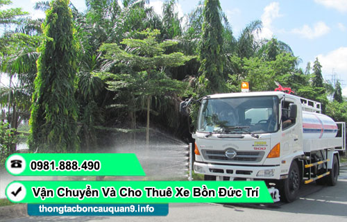 Cho Thuê Xe Bồn Phun Nước Tưới Cây TPHCM