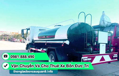 Cho Thuê Xe Bồn Tưới Nước Công Trình