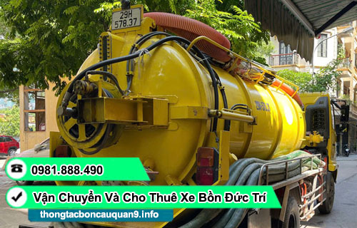 Vận chuyển bùn thải công nghiệp TP.HCM